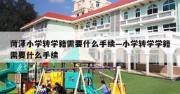 菏泽小学转学籍需要什么手续—小学转学学籍需要什么手续