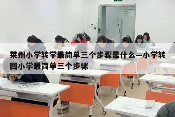 莱州小学转学最简单三个步骤是什么—小学转回小学最简单三个步骤
